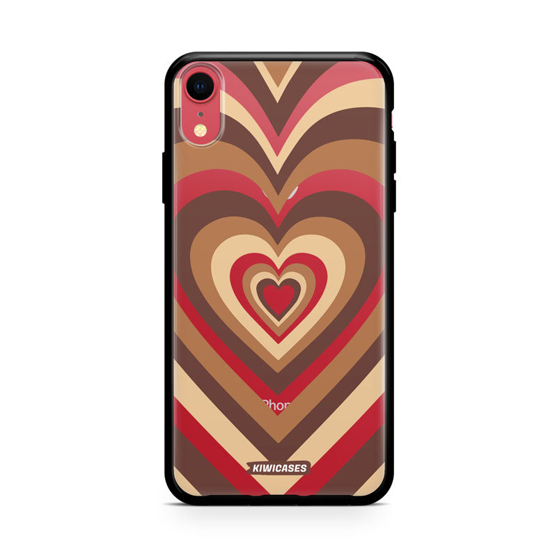Latte Hearts - iPhone XR